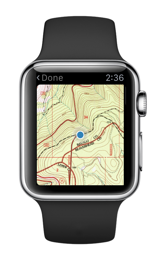 Gaia GPS 10.0 Apple Watch Folders and More Gaia GPS