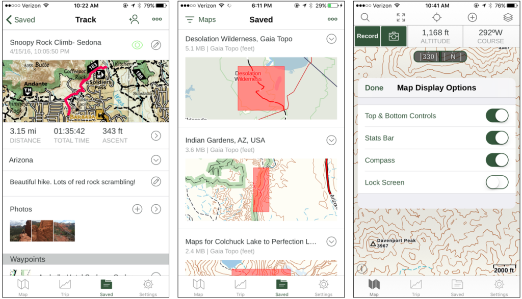 NextGen Gaia GPS, with National Geographic Gaia GPS