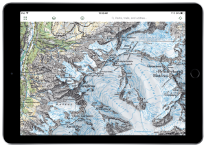 Gaia GPS SwissTopo hiking maps