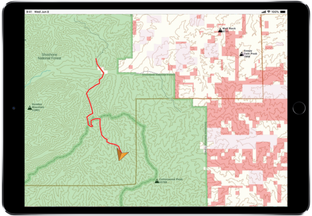 Forrest Fenn S Treasure Has Been Found Gaia GPS USGS Quads 2 624x432 