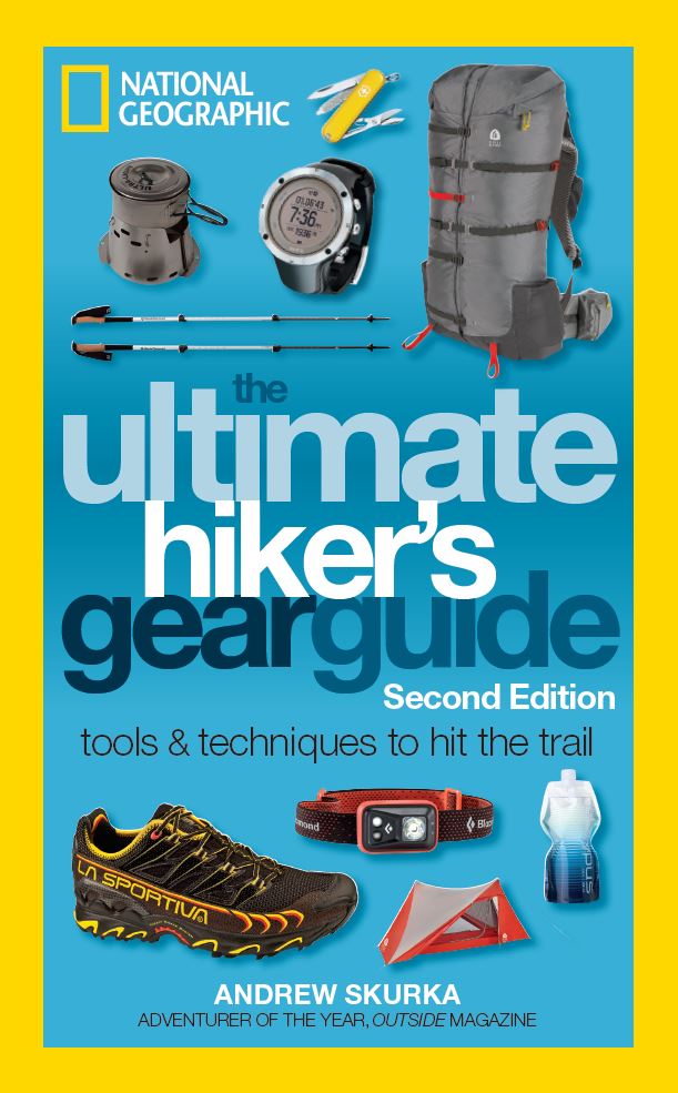 The cover of Andrew Skurka's book The Ultimate Hikers Gear Guide.