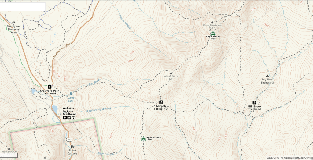 Screenshot of Gaia Topo.