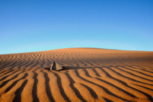 Moroccan desert.