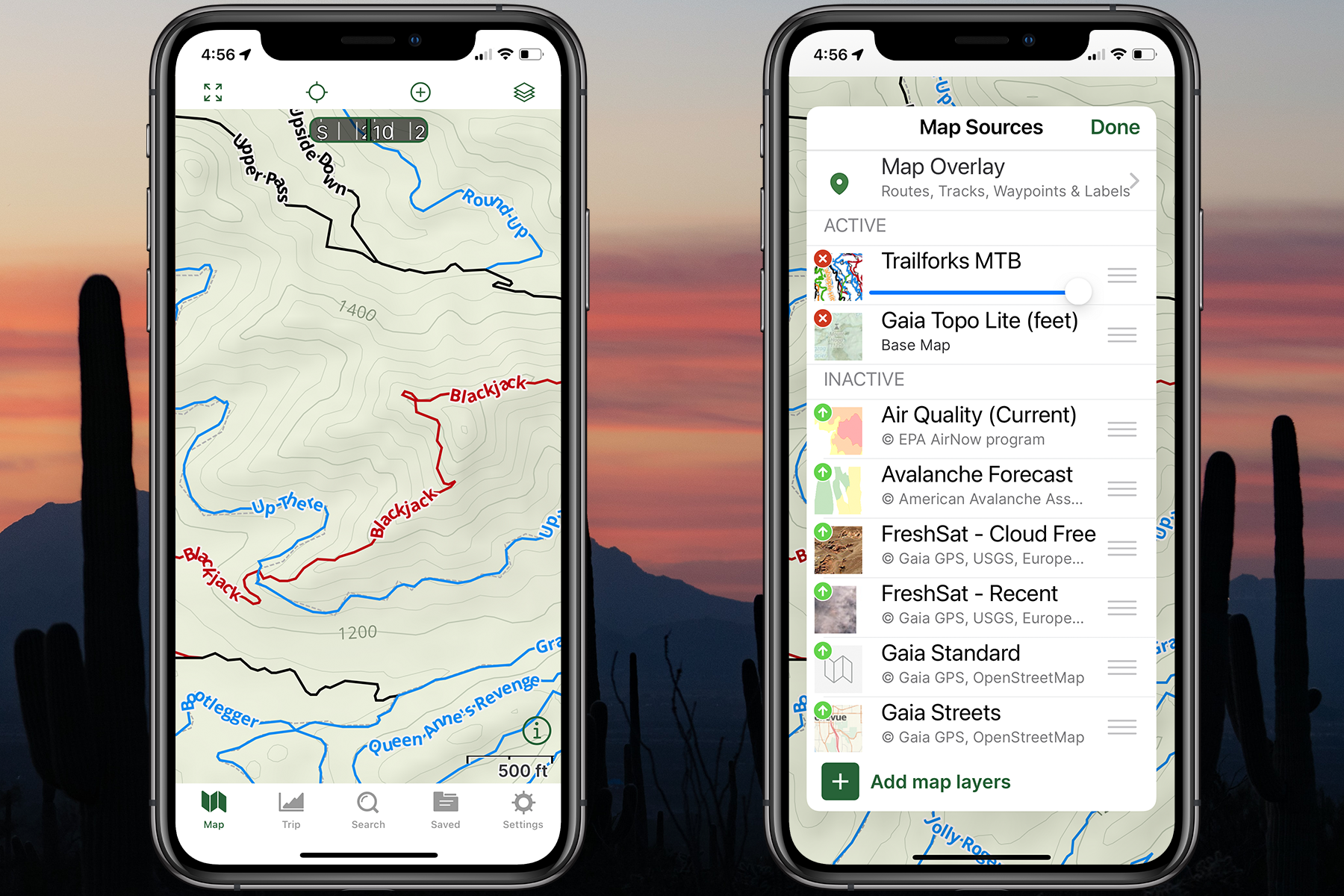 Trailforks gps deals