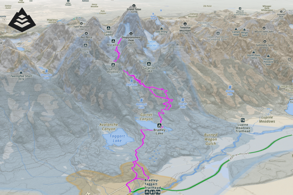 Find Backcountry Skiing in Gaia Winter Map Gaia GPS